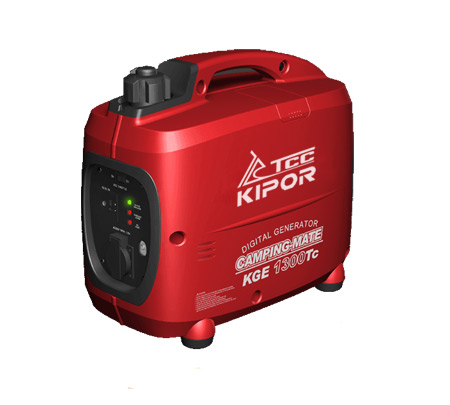 характеристики, описание и цена на бензогенератор инверторного типа  ТСС-KIPOR-KGE-1000TC (кожух)